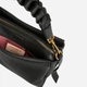 Сумка крос-боді жіноча з натуральної шкіри маленька Coccinelle E1M50580101-613 Чорна (800070354162) - зображення 3