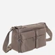 Сумка крос-боді через плече жіноча тканинна середня Mandarina Duck P10QMTX5-09K Бежева (800070258172) - зображення 3