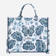 Torebka shopper damska materiałowa Braccialini B18921-TY-3292 Jasnoniebieska - obraz 1