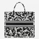 Torebka shopper damska materiałowa Braccialini B18921-TY-3294 Czarna - obraz 3