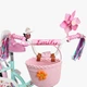 Дитячий велосипед 12" Corso Emily для дівчинки з кошиком Бірюзовий ML-42589 - зображення 4