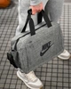 Спортивная сумка Nike серая, Oxford, 39×26,5×17,5 см, для тренировок и спортзала - изображение 6