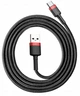 Кабель Baseus Cafule Cable USB For Type-C 3A 1m Red+Black CATKLF-B91 - изображение 3