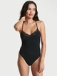 Модалловое боди черного цвета Victoria's Secret р. XS арт.30072 - изображение 1