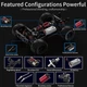 Машинка на радиоуправлении KF10 Brushless 1:10 – бесщеточный 4WD джип до 50 км/ч 4x4 Профессиональная машинка - изображение 11