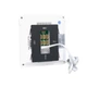 Комплект відеодомофона BCOM BD-480 White Kit: відеодомофон 4" і відеопанель - изображение 4