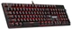 Klawiatura przewodowa Defender QUEST GK-596 RGB USB SNK Red Black (4745091891040) - obraz 2