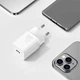 Мережевий зарядний пристрій Baseus Super Si Quick Charger 1C 30W EU білий CCSUP-J02 - изображение 3