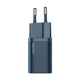 Сітчастий зарядний пристрій Baseus Super Si Quick Charger 1C 20W EU синій CCSUP-B03 - зображення 4