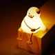 Настільний LED нічник 2W акумуляторний 1200 мАч Valeso з м'яким корпусом із силікону 3000K біло-жовтого кольору IP20 A050 "Каченя" - зображення 1