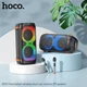 Акустична система HOCO BS53 Manhattan wireless dual mic outdoor BTspeaker чорний - изображение 3
