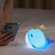 Настільний LED нічник 0.7W Valeso з таймером вимкнення 3000K сенсорний з акумулятором 1200 мАч блакитного кольору IP20 A044 "Кіт" - зображення 5