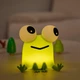 Настільний LED нічник 2W Valeso з підставкою для телефону 3000K акумуляторний 1200 мАч зеленого кольору IP20 A061 "Жабеня" - зображення 2