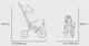 Коляска-велосипед SmarTrike Wonder Plus Storm Black, 5800601 - изображение 6