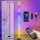 Кутовий складний LED торшер від USB Лампа нічник з Bluetooth керуванням зі смартфона 1,2 м 12 Вт RGB 2 шт - зображення 9