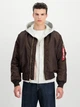 Бомбер мужской Alpha Industries 100101696 XL Коричневый (800070355475) - изображение 1