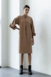 Жіноча замшева сукня Seventeen XXL-3XL Бежевий (2000000183336) - зображення 6