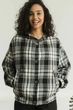 Жіночий бомбер в клітинку з кашеміру Seventeen XXL-3XL Чорний (2000000188430) - изображение 6