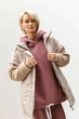Жіноча куртка-жилет оверсайз Seventeen XXL-3XL Бежевий (2000000182377) - зображення 4