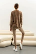 Жіночий велюровий костюм в рубчик Seventeen S-M Бежевий (2000000183107) - зображення 8