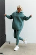 Жіночі лосини в рубчик Seventeen S-M Оливковий (2000000182773) - изображение 5