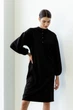 Жіноча замшева сукня Seventeen XXL-3XL Чорний (2000000183633) - зображення 1