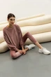 Жіночий велюровий костюм в рубчик Seventeen L-XL Рожевий (2000000183084) - зображення 5
