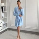 Халат жіночий Рібана L-XL блакитний Morning Sky Cosy BH24 - зображення 5