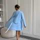 Халат жіночий Рібана L-XL блакитний Morning Sky Cosy BH24 - зображення 7