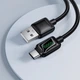 Кабель HOCO U146 USB to Type-C 36W 3A 1.2m чорний - зображення 2
