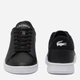 Мужские кеды кожаные низкие Lacoste 547968446 46.5 Черные (1159855285) - изображение 4