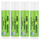 Бальзами для губ Sierra Bees "Organic Lip Balms" з маслом перцевої м'яти (4 шт) - зображення 1