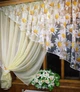 Кухонна фіранка готова коротка Анжеліка лимонна ромашка правая 400*170 см - зображення 2