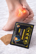 Обезболивающие пластыри от пяточной шпоры Taurus “Heel Pain Patch” китайские противовоспалительные патчи на травах при болях в пятках, лечение боли и воспаления пяток при плантарном фасциите (8 пластин) - изображение 2