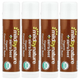 Бальзамы для губ Mild By Nature, Sierra Bees "Organic Lip Balms" со вкусом кокоса (4 шт) - изображение 1