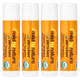 Бальзамы для губ Mild By Nature, Sierra Bees "Organic Lip Balms" мандарин и ромашка (4 шт) - изображение 1