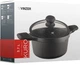 Кастрюля Vinzer Kuro Induction Line 3,7 л с крышкой 24 см 50428 - изображение 3