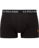 Набор трусов-боксеров мужских 3шт. U.S. Polo Assn. 80651-7 L разных цветов (8680557464702) - изображение 2