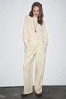 Штани zw collection із защіпами Zara 5235/240 M Бежеві (05235240712М) - изображение 6