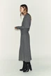 М’яка сукня з широким паском Zara 5039/859 S Сіра (05039859803S) - изображение 4