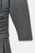 М’яка сукня з широким паском Zara 5039/859 S Сіра (05039859803S) - изображение 8