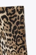 Довга спідниця zw collection Zara 2548/042 S Леопард (02548042051S) - изображение 9