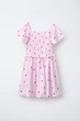 Сукня з принтом у смужку та сердця Zara 1681/705 158см Рожева (01681705620156) - изображение 2