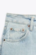 Джинсові шорти-бермуди trf з дірками Zara 1300/201 XS/34 Блакитні (0130020140032) - изображение 8