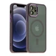 Чохол Creative TPU PC Metal Calais із MagSafe для Apple iPhone 12 Black - зображення 3