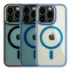 Чохол Creative TPU PC Metal Calais із MagSafe для Apple iPhone 15 Pro Green - зображення 2