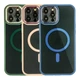 Чохол Creative TPU PC Metal Calais із MagSafe для Apple iPhone 12 Pro Black - зображення 2
