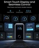 Зарядное устройство с дисплеем Anker 160W GaN Prime Charger 3 Ports, Smart Display - Silver - изображение 6