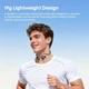 Костные беспроводные наушники Langsdom BE24 с памятью 16GB, MP3 плеером, Bluetooth и шумоподавлением для бега и спорта Фиолетовый - изображение 6