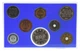 Набір монет Японія набір із 8 монет 1985 UNC 1, 5, 10, 50, 100, 500, 500 єн, пам’ятна медаль - зображення 2
